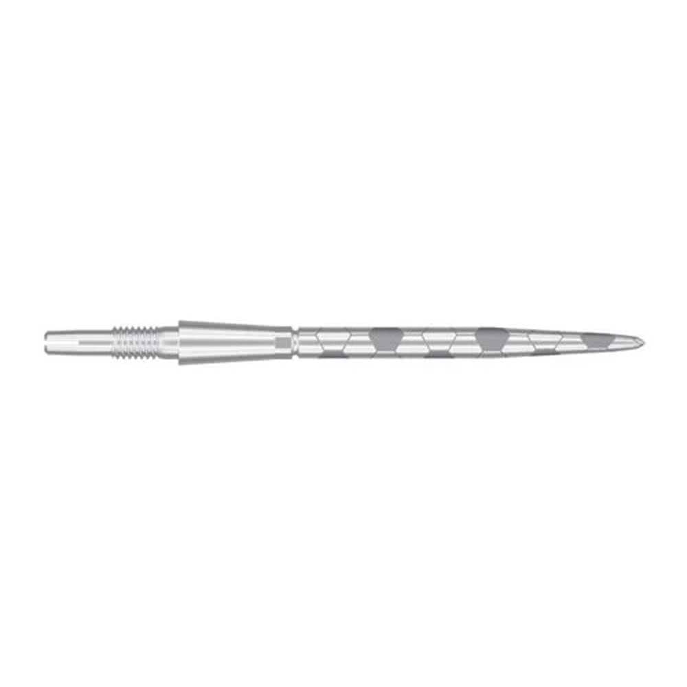 Puntas Target Darts Swiss Point Storm Onyx Silver 26mm