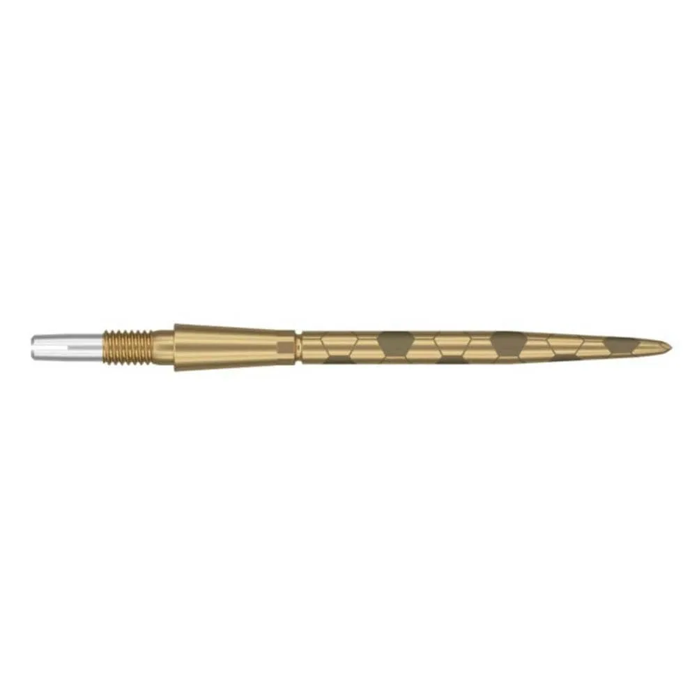 Puntas Target Darts Swiss Point Storm Onyx Gold 30mm
