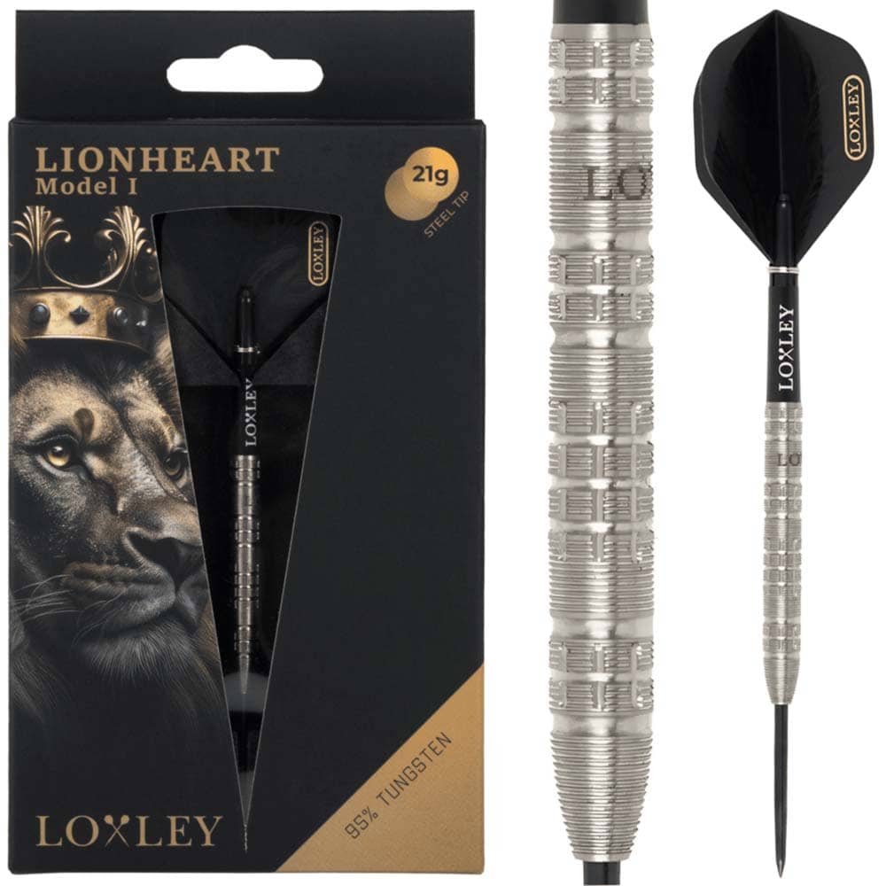 Dardos Loxley Lionheart Model 1 90% 21g Punta Acero