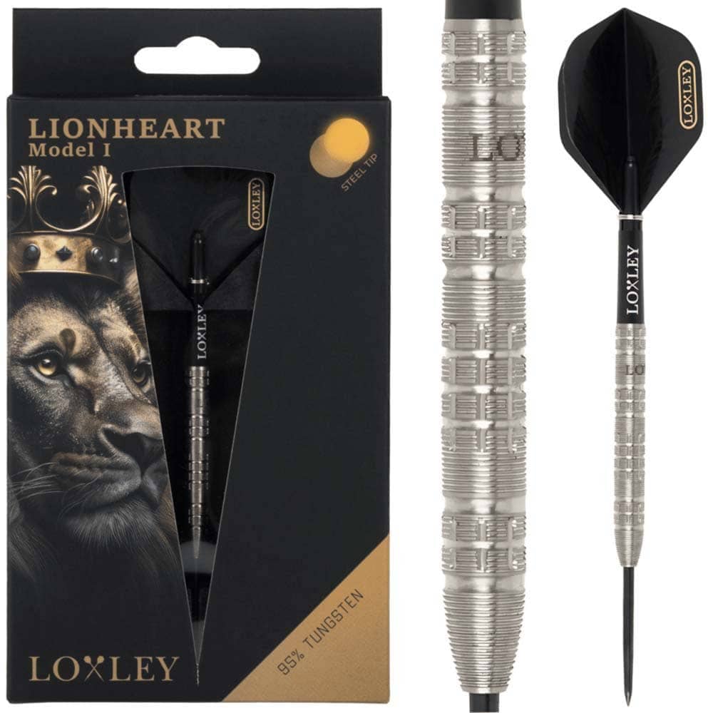 Dardos Loxley Lionheart Model 1 90% 23g Punta Acero
