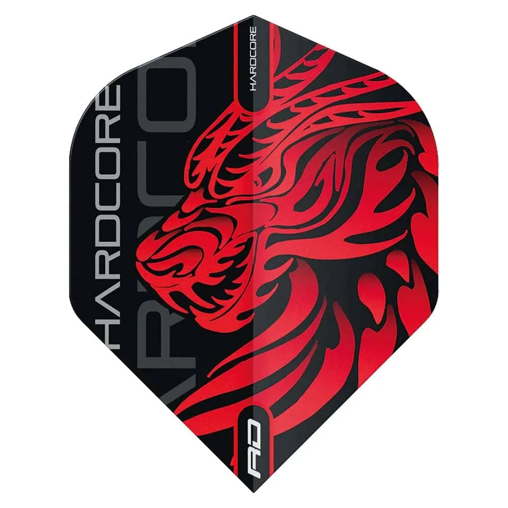 Plumas Flights Red Dragon Jonny Clayton Dragon Hardcore Standard