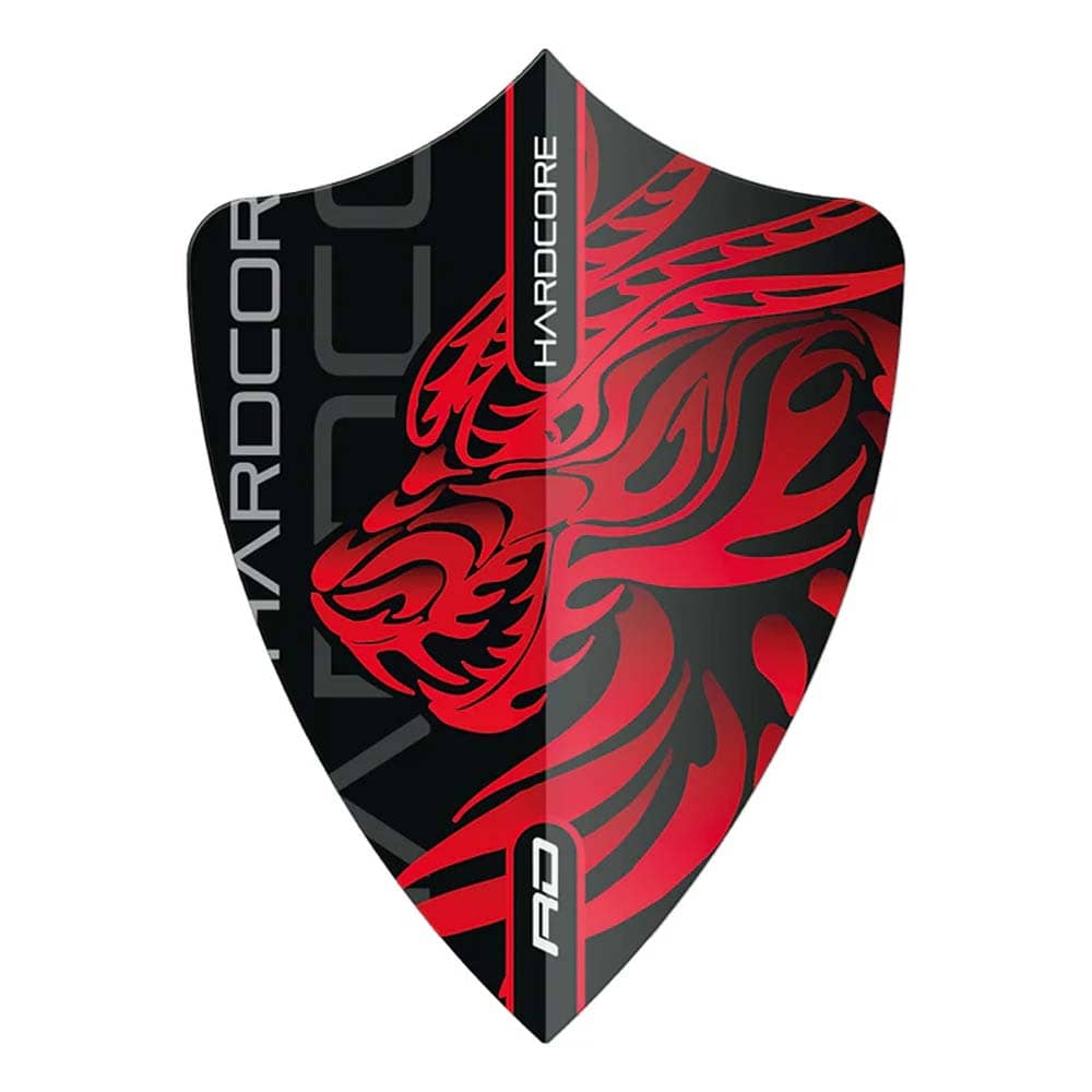 Plumas Flights Red Dragon Jonny Clayton Dragon Hardcore Freestyle