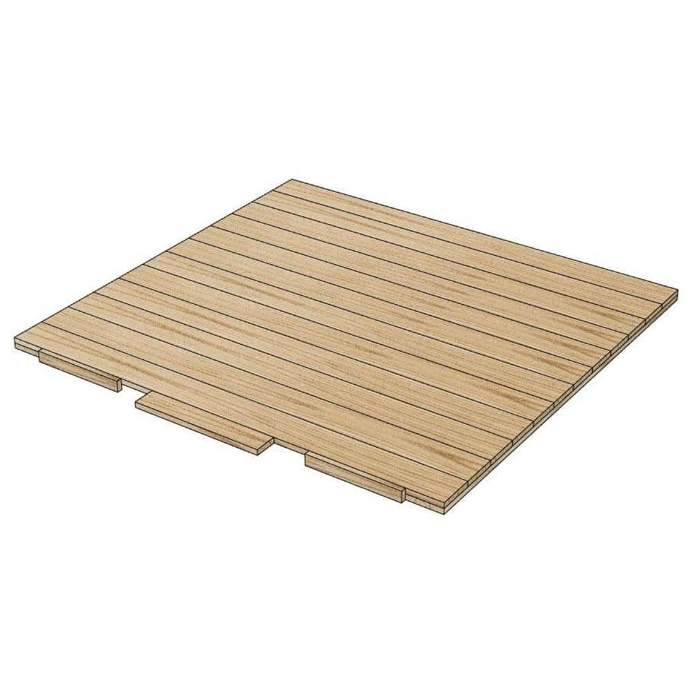Suelo de madera para casita Masgames Lollipop XL Horeca