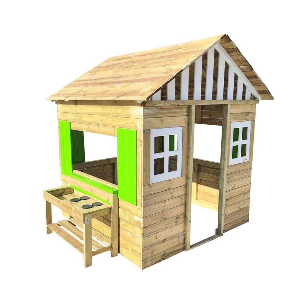 Casita infantil de madera Masgames Lollipop XXL Horeca con cocina