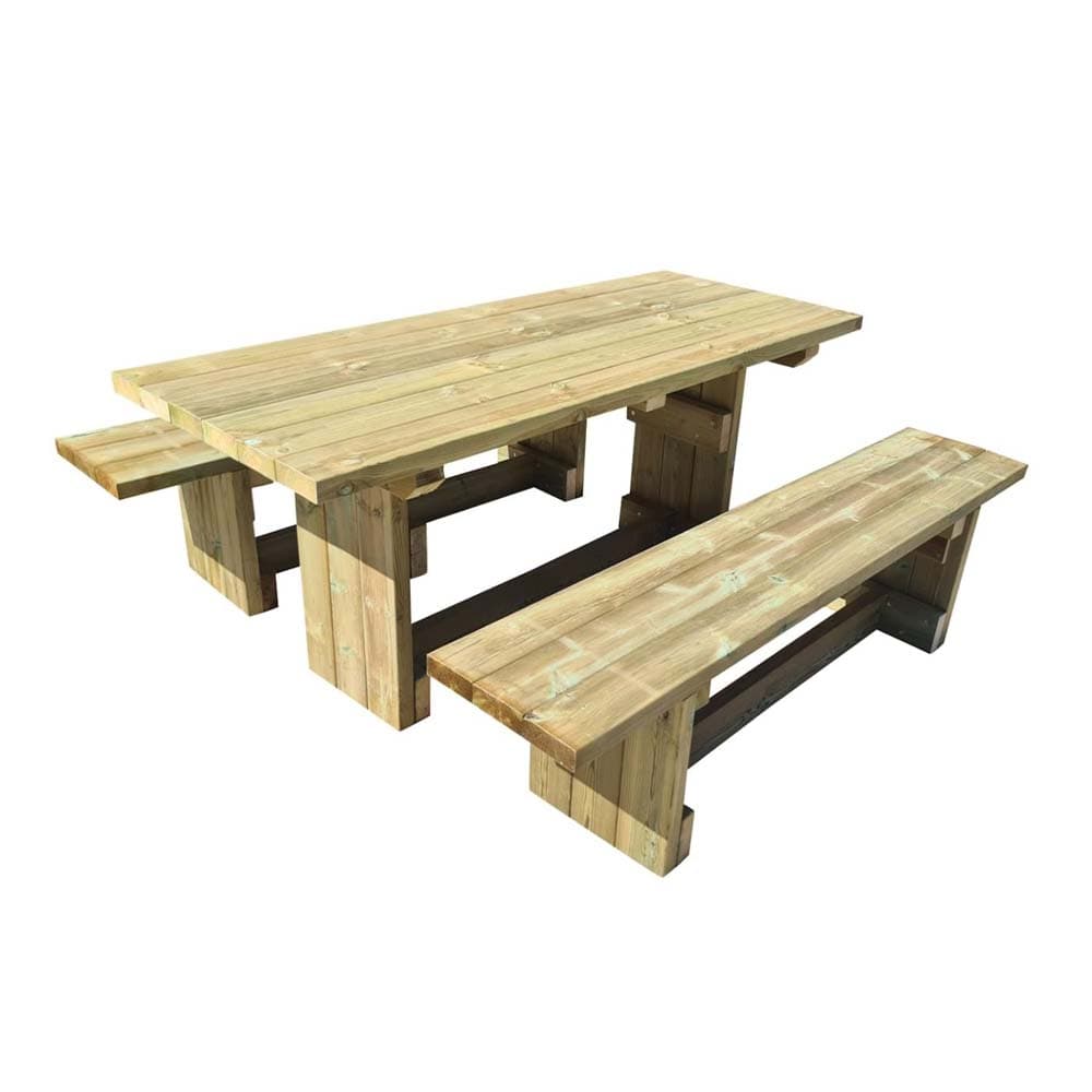 Mesa de picnic de madera Masgames Calella
