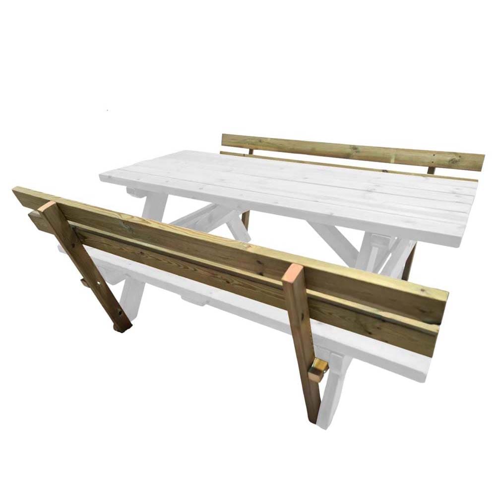 Respaldo para la mesa de picnic Masgames Munich 2 Unidades