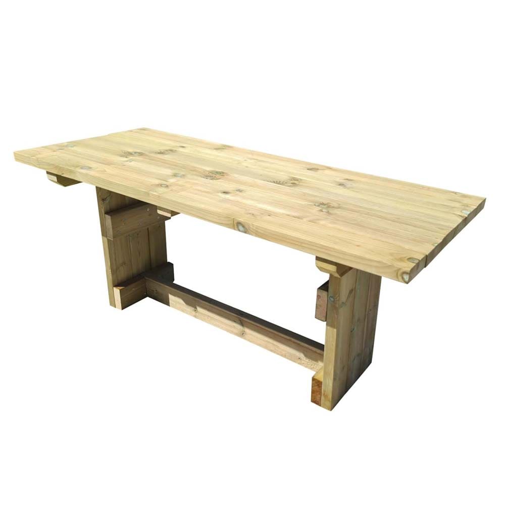 Mesa de madera para exterior Masgames Calella sin bancos