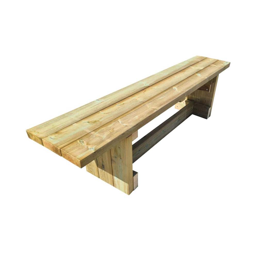 Banco de madera para exterior Masgames Calella