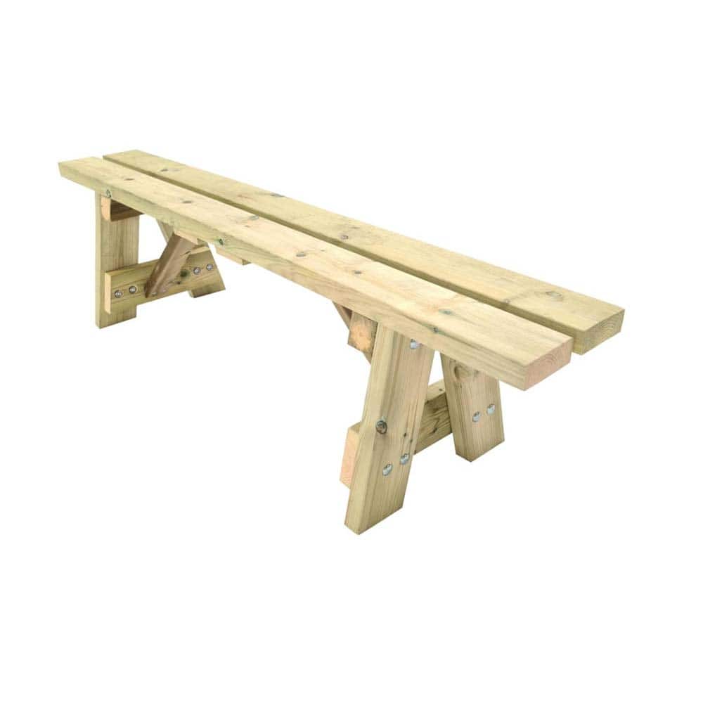 Banco de madera para el exterior Masgames Zurich