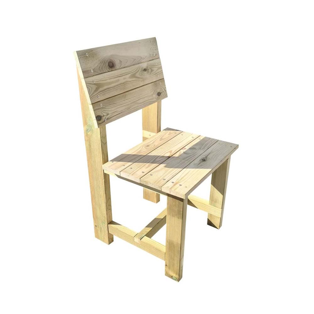 Silla de madera exterior Masgames Batea