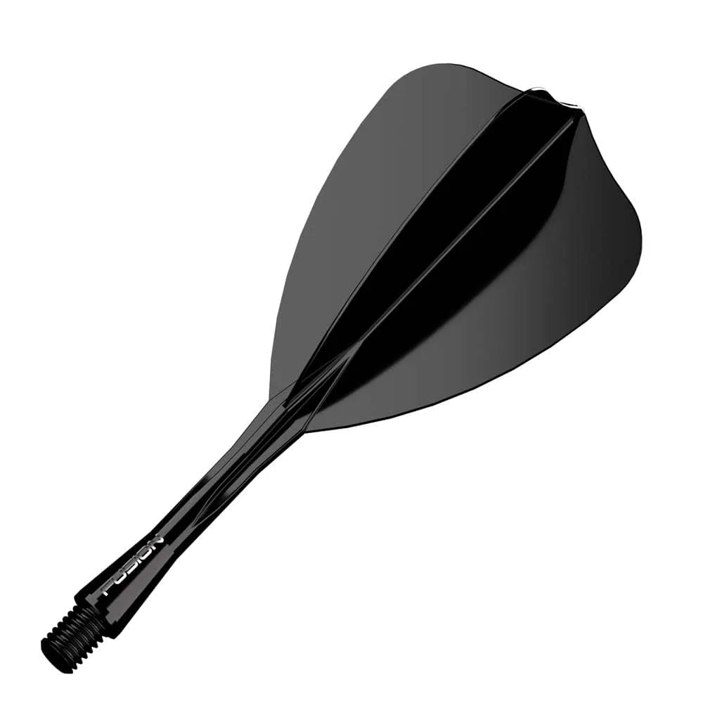 Plumas Winmau Darts Fusion Arrow Negro Short 22-64mm