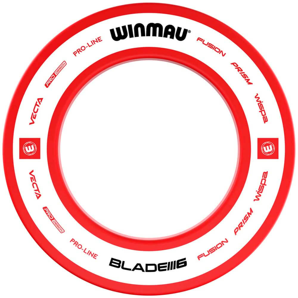 Dartboard Surround Winmau Pro Line 2.0 Blade 6 Rojo