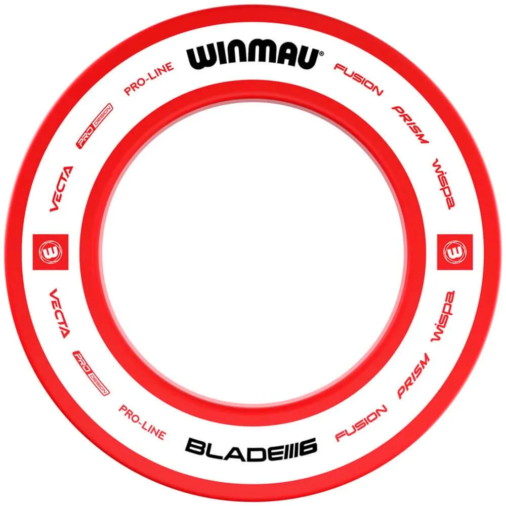 Dartboard Surround Winmau Pro Line 2.0 Blade 6 Rojo