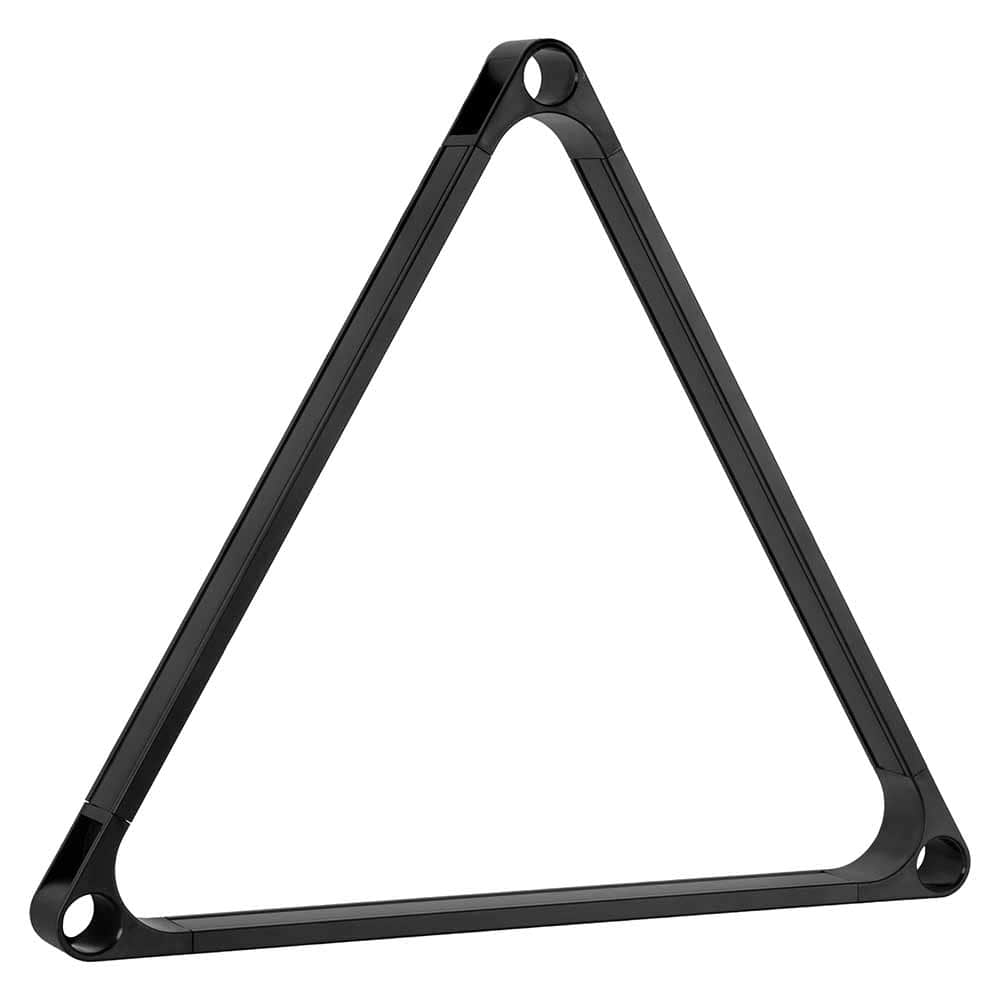 Triangulo desmontable RackStar negro para bolas de 57,2 mm