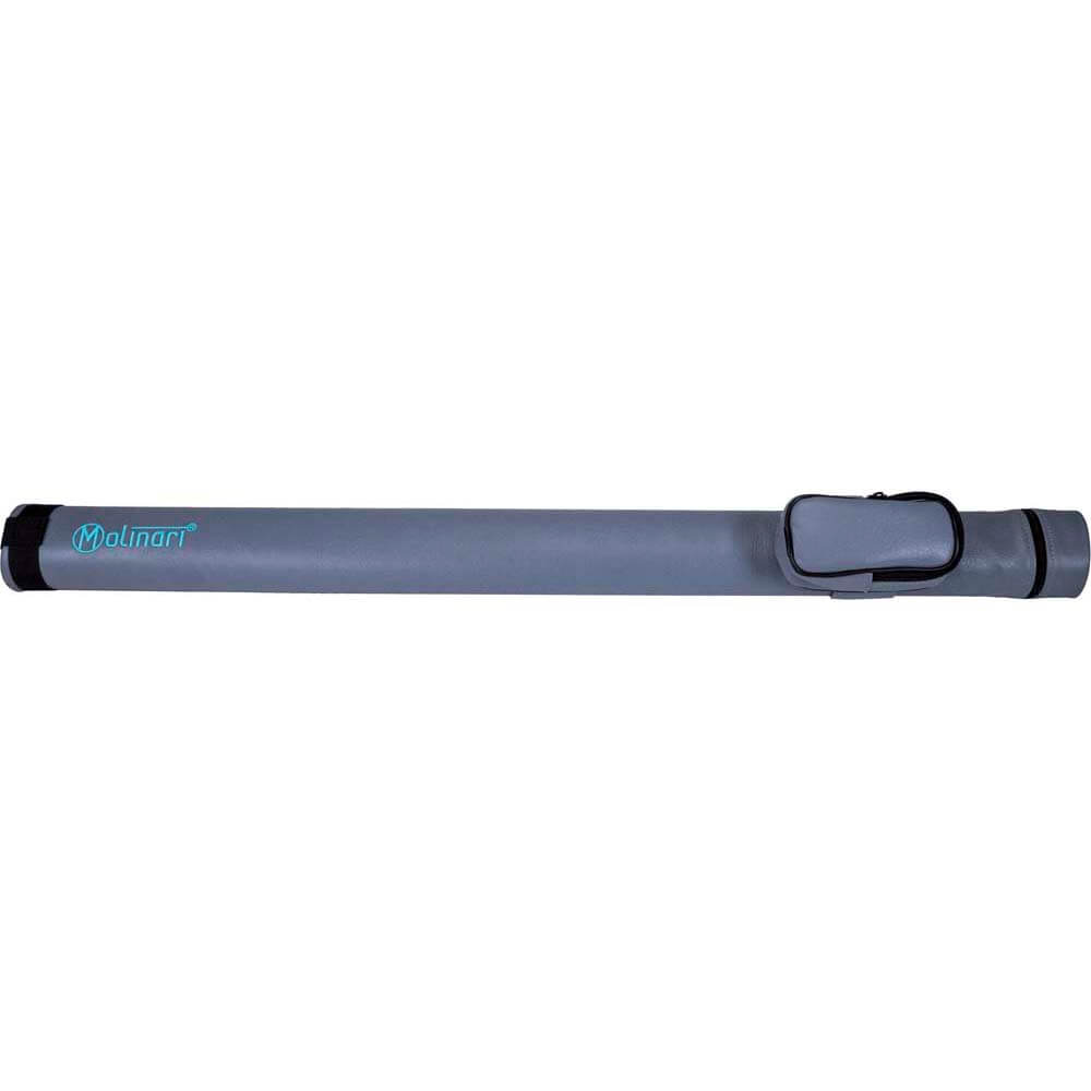 Funda Taco Billar Tubo Molinari Retro Tube 90cm 1P-1F Gris