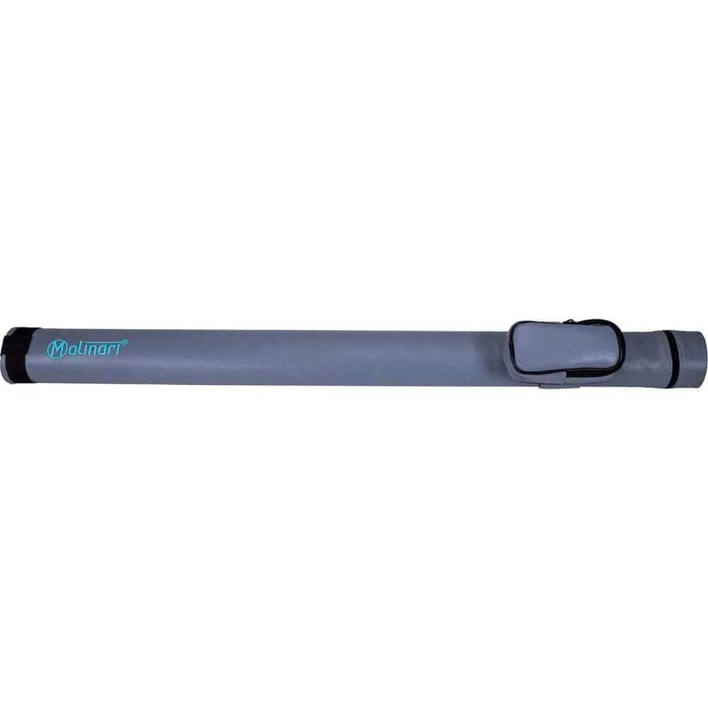 Funda Taco Billar Tubo Molinari Retro Tube 90cm 1P-1F Gris