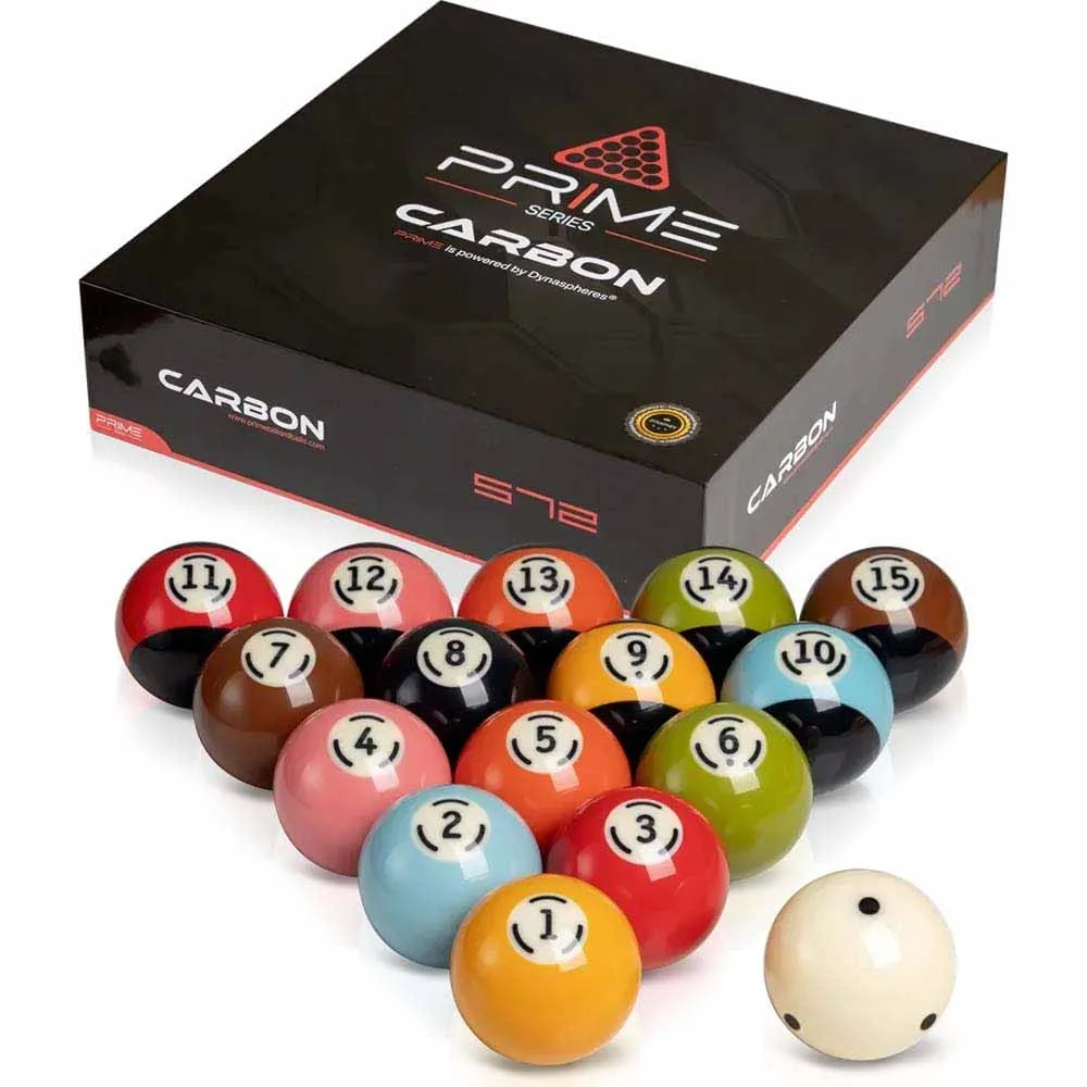 Juego bolas billar americano Dynaspheres Prime Carbon 572