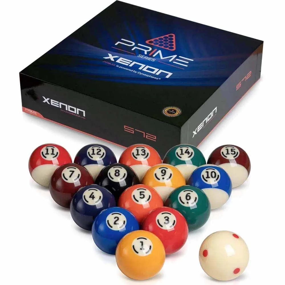 Juego bolas billar americano Dynaspheres Prime Xenon 572