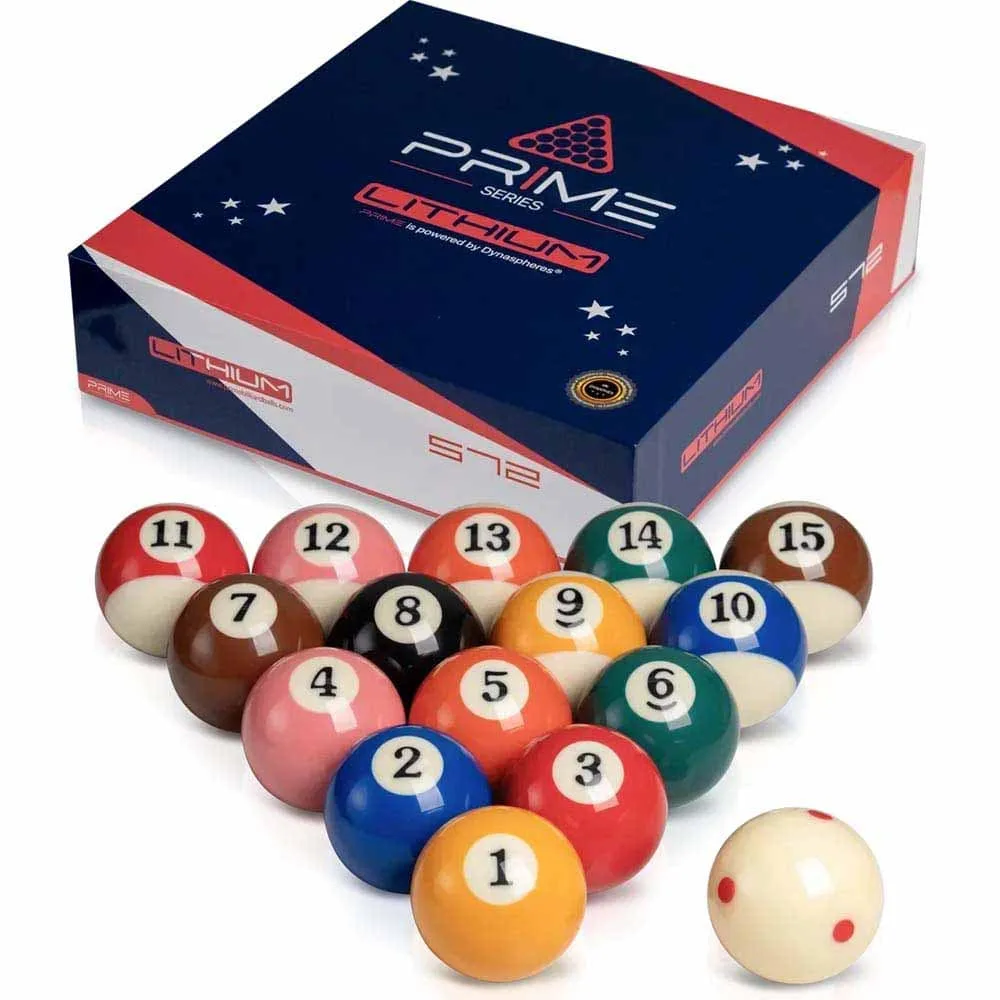 Juego bolas billar americano Dynaspheres Prime Lithium 572