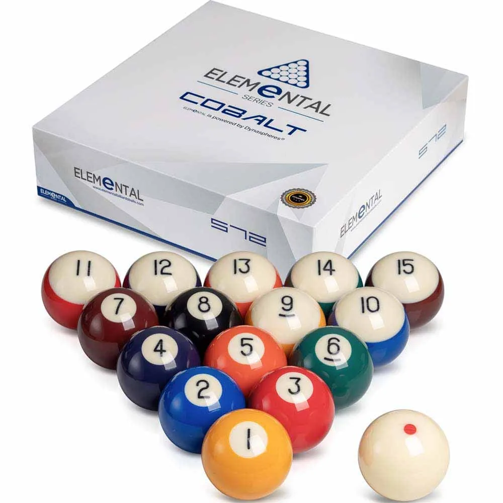 Juego bolas billar americano Dynaspheres Elemental Cobalt 572