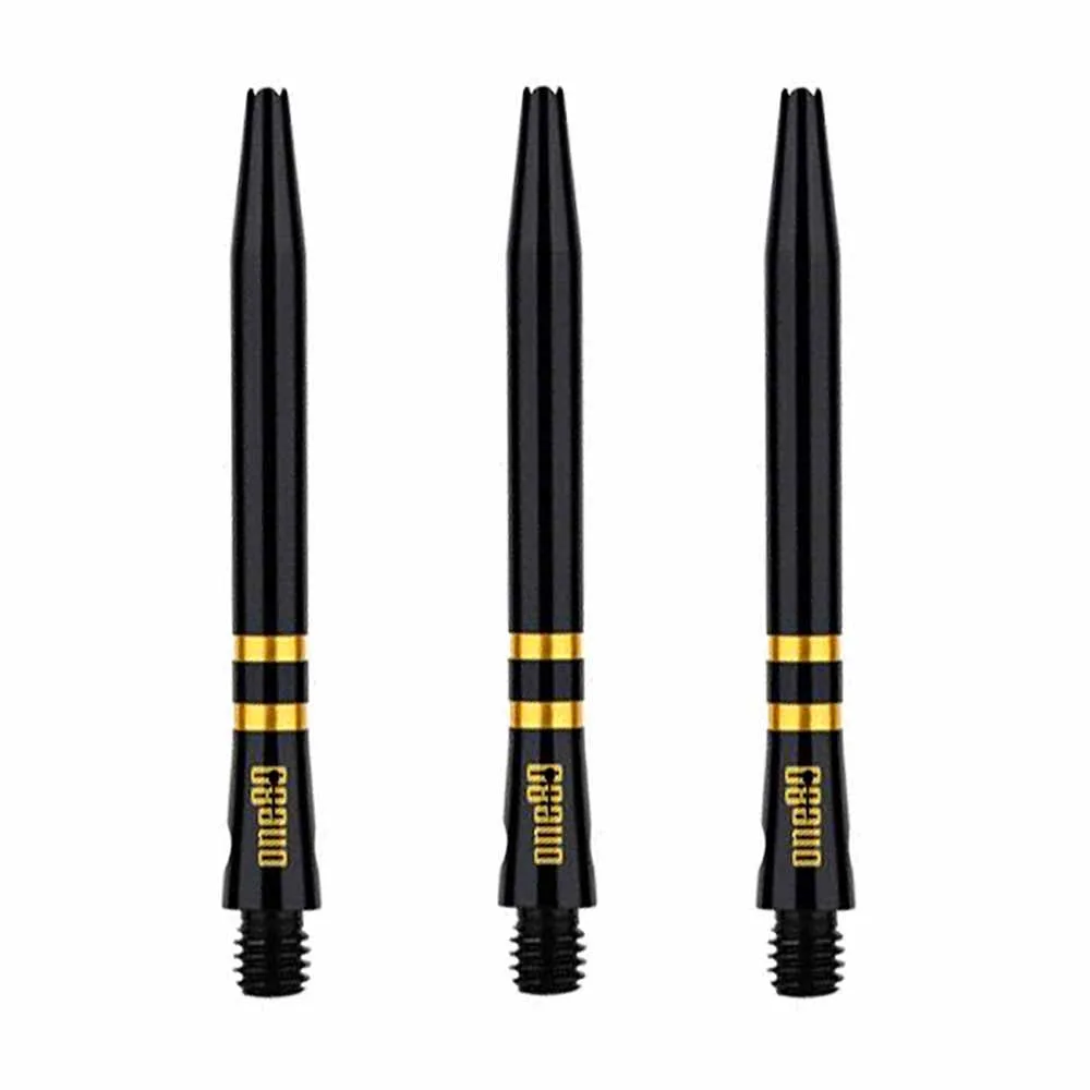 Cañas One80 Shaft TC Alu Regrooved Black Gold 41mm