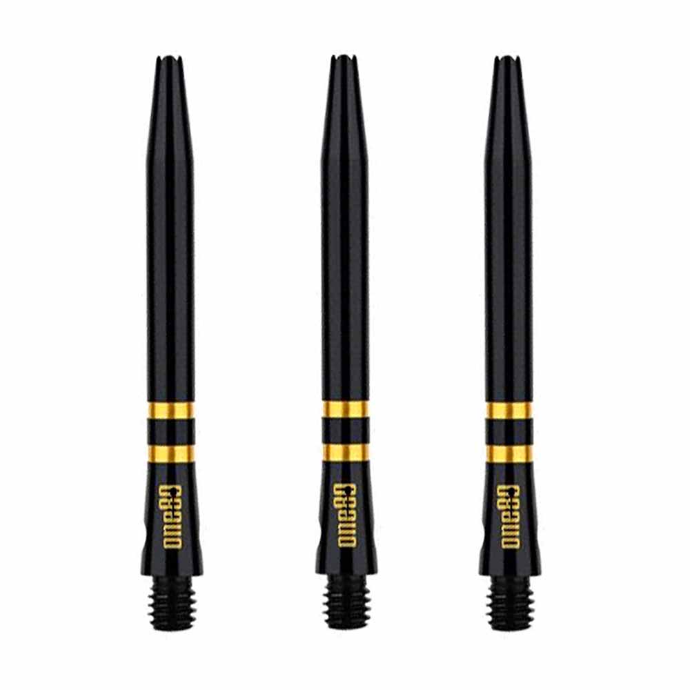 Cañas One80 Shaft TC Alu Regrooved Black Gold 48mm
