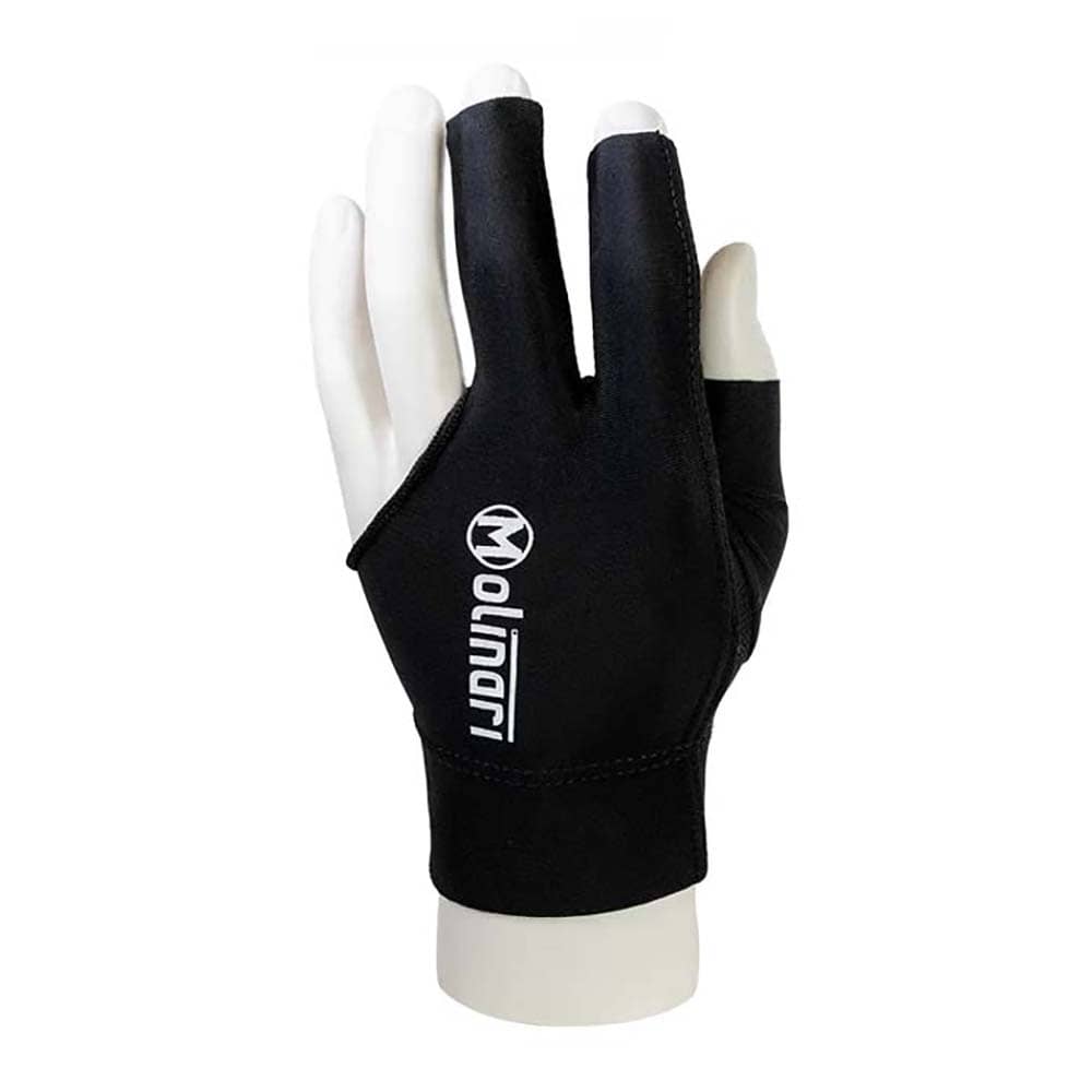 Guante Billar Molinari Negro XL Diestro