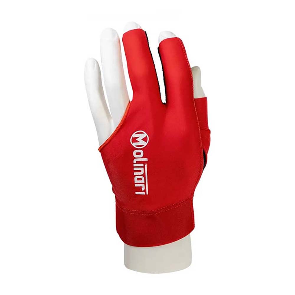Guante Billar Molinari Rojo M Diestro
