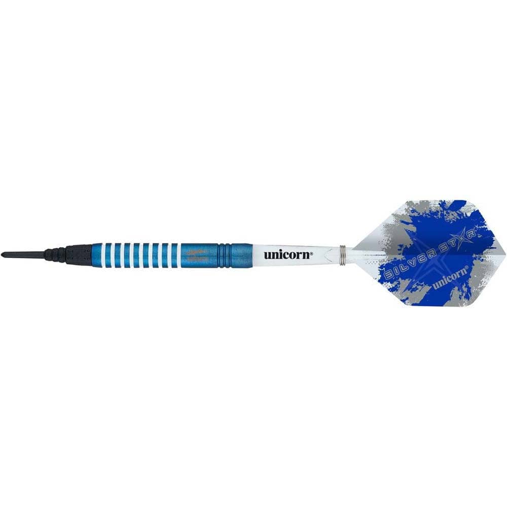 Dardos Unicorn Gary Anderson Blue Silver Star 80% 17gr