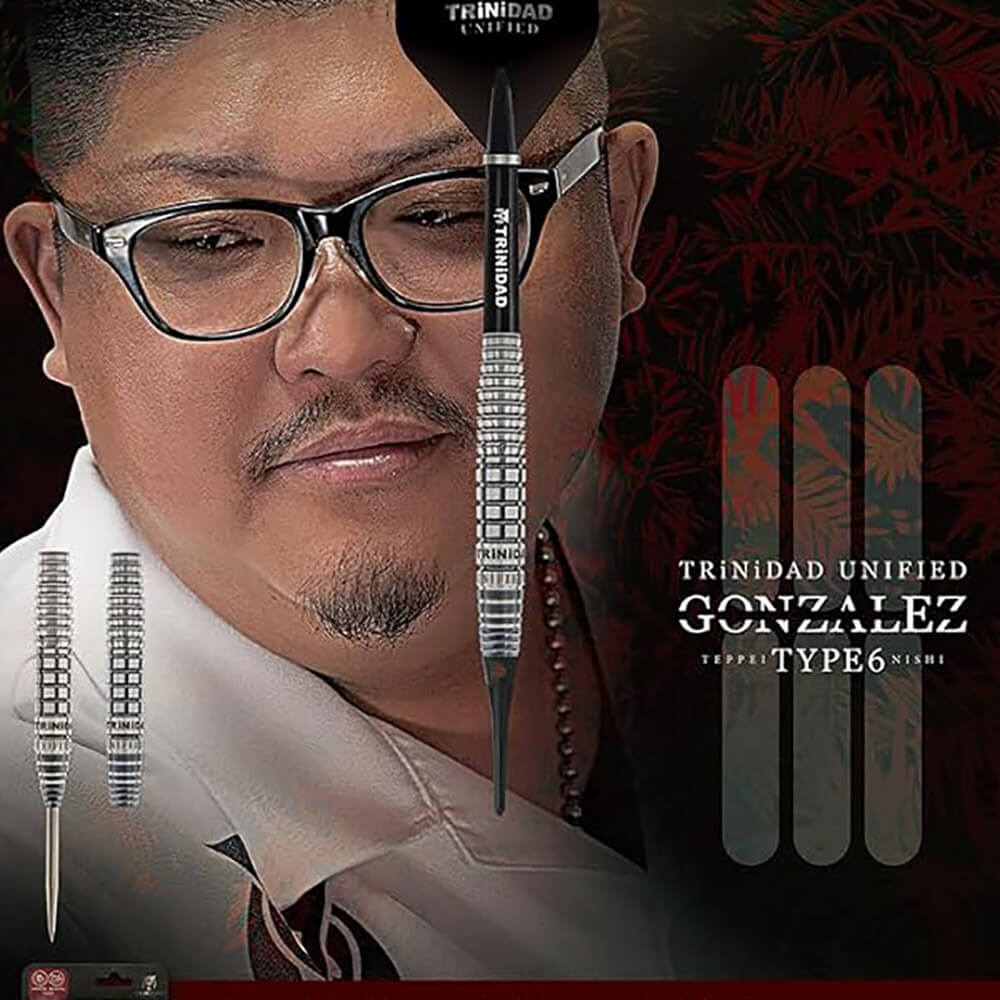 Trinidad Darts Gonzalez Type 6 P.Plastico 90% 21g