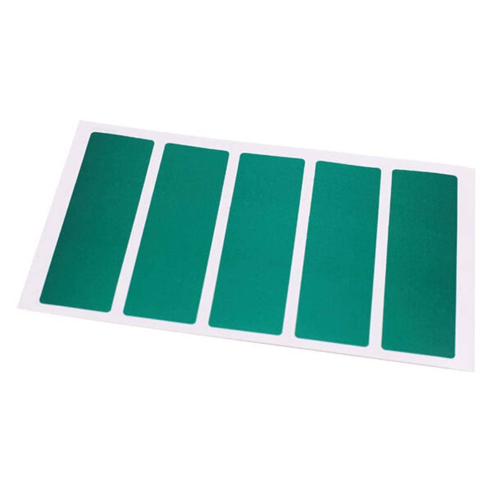 Juego de 5 Tiras Autoadhesivas Para Paño De Billar Verde