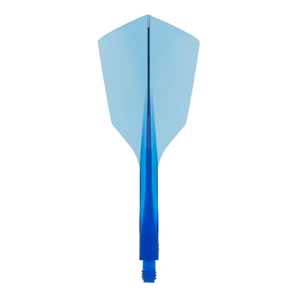 Plumas Condor Axe Narrow 120 Azul Transparente M 24.0mm 3 Uds.