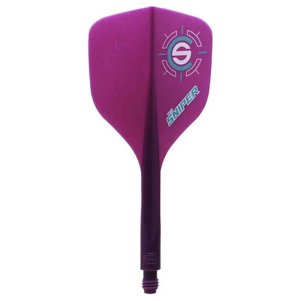 Plumas Condor Axe Shape 120 The Sniper Roxo S 18.0mm 3 Uds.