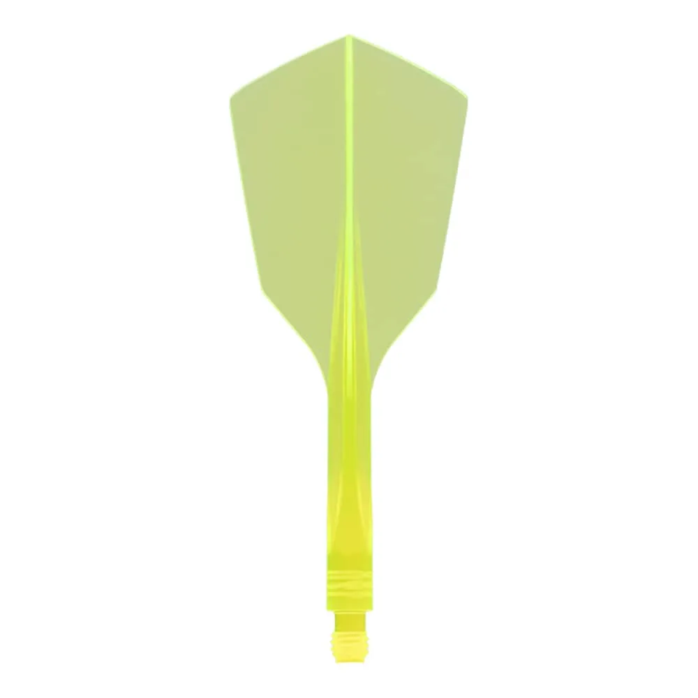 Ailettes Condor Axe Narrow 120 Jaune Néon L 30.0mm 3 Pcs.