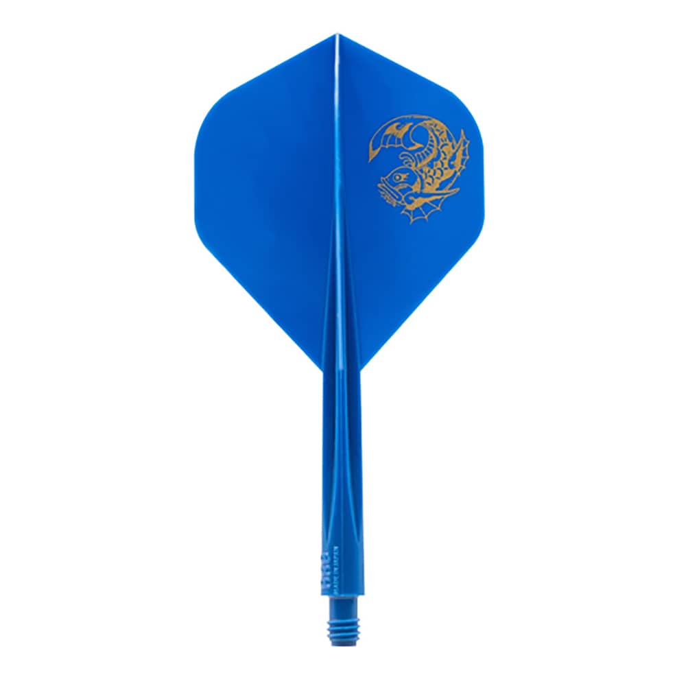 Plumas Condor Axe Standard Kinshachi Azul M 27.5mm 3 Uds.