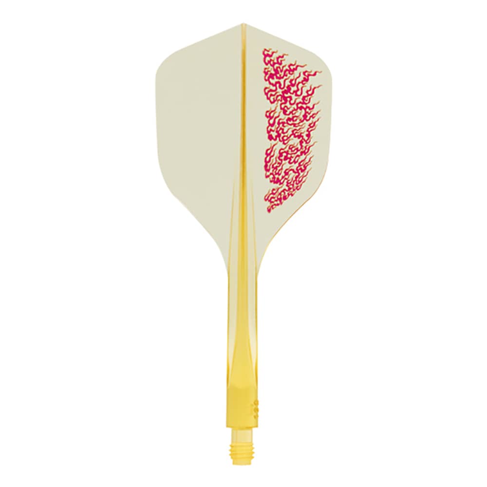 Plumas Condor Axe Shape 120 Wa En Yuki Yamada Clear Sand L 30.0mm 3 Uds.