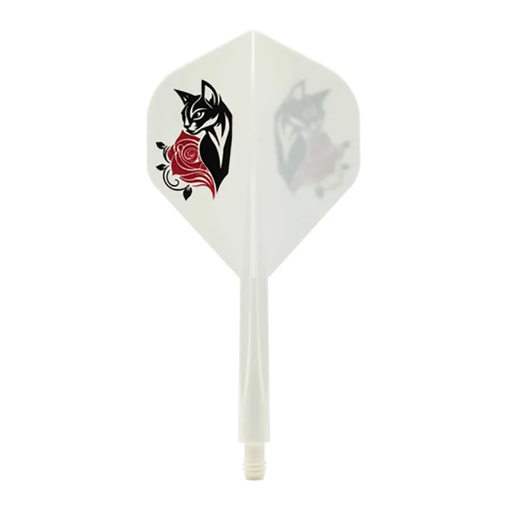 Condor Axe Standard Black Cat Weiß M 27.5mm Flights 3er Set