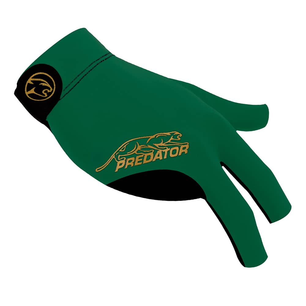 Guante Predator Glove Second Skin Verde Logo Dorado XXL Zurdo
