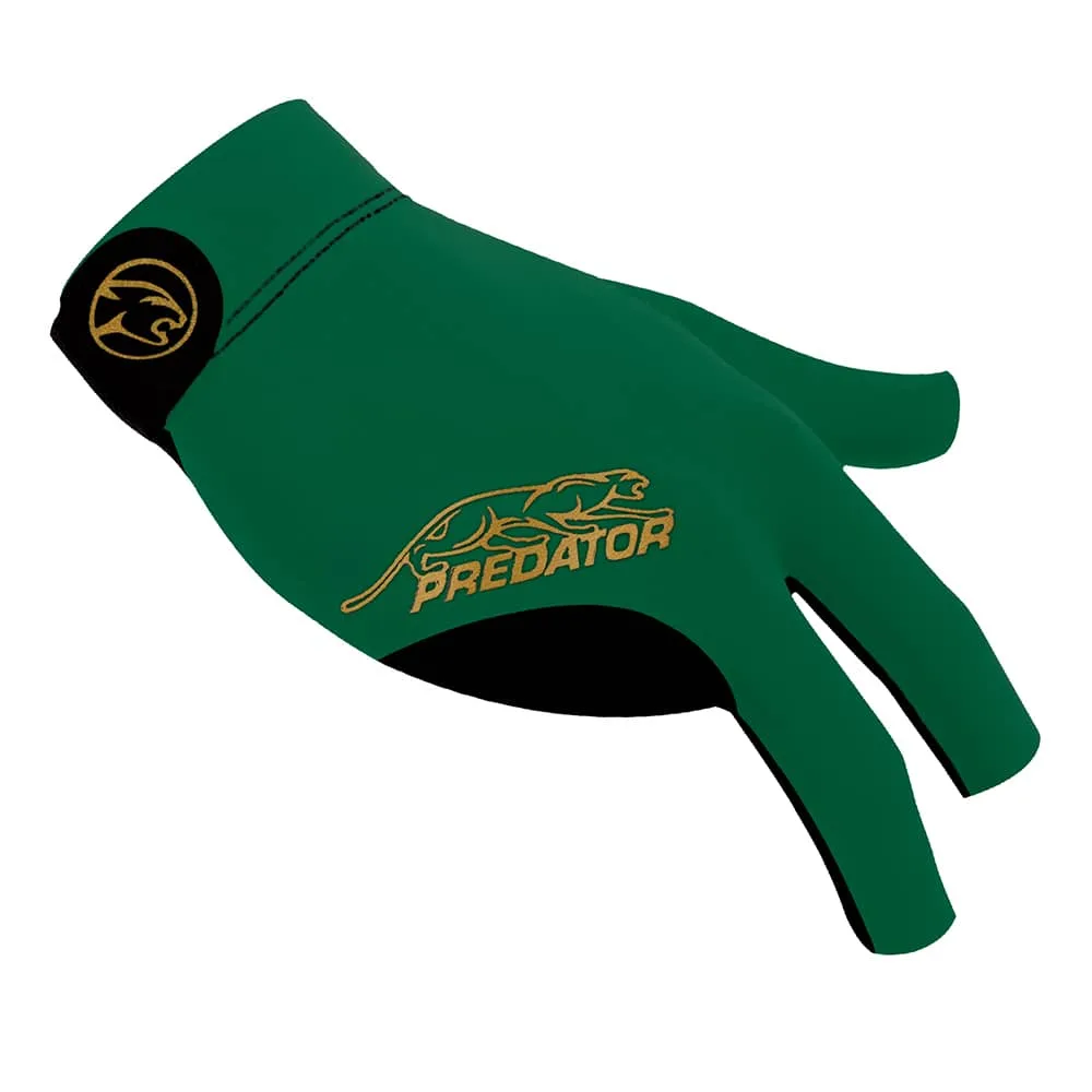 Guante Predator Glove Second Skin Verde Logo Dorado XXL Zurdo