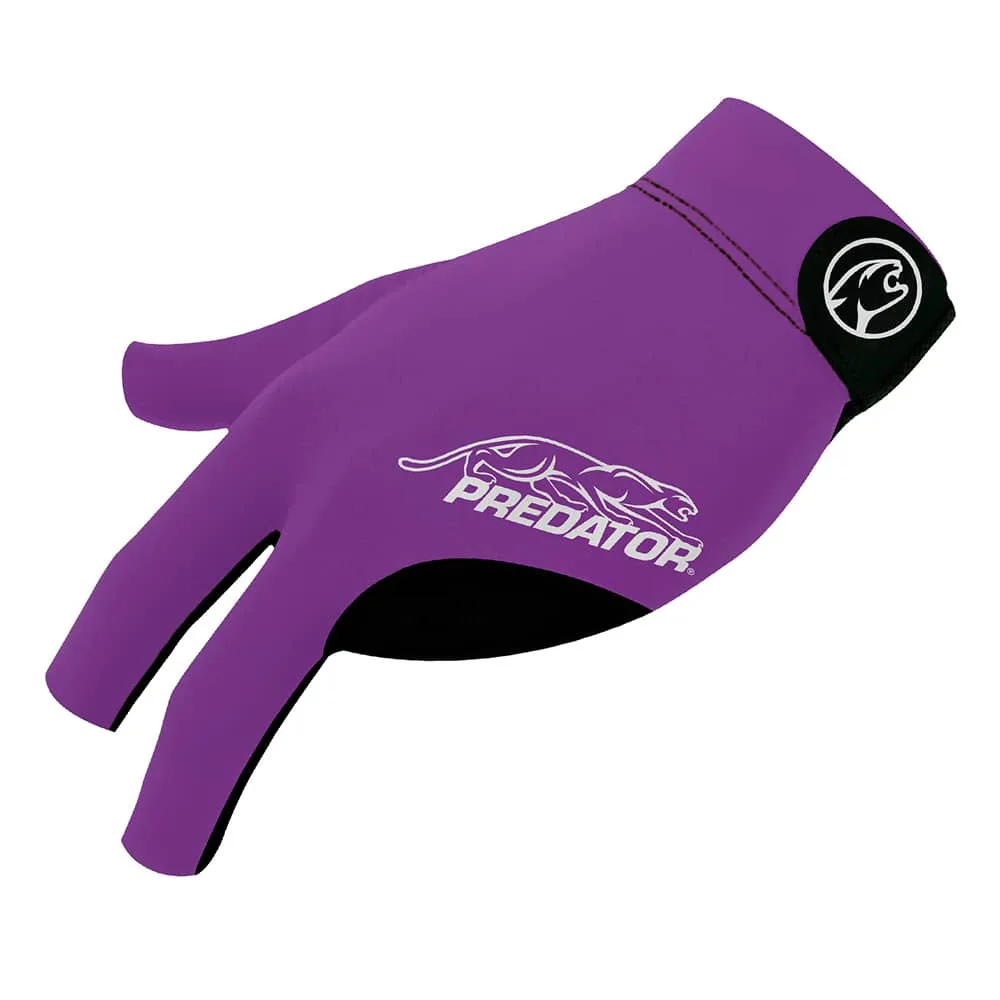 Guante Predator Glove Second Skin Morado Logo Gris S/M Diestro