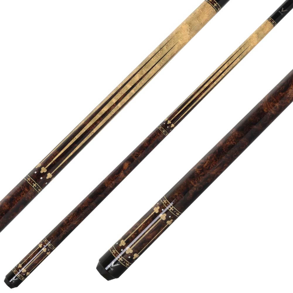 Taco Billar Americano EVO Royale Maxbing Edition Set Completo Roble Dorado 12,5mm