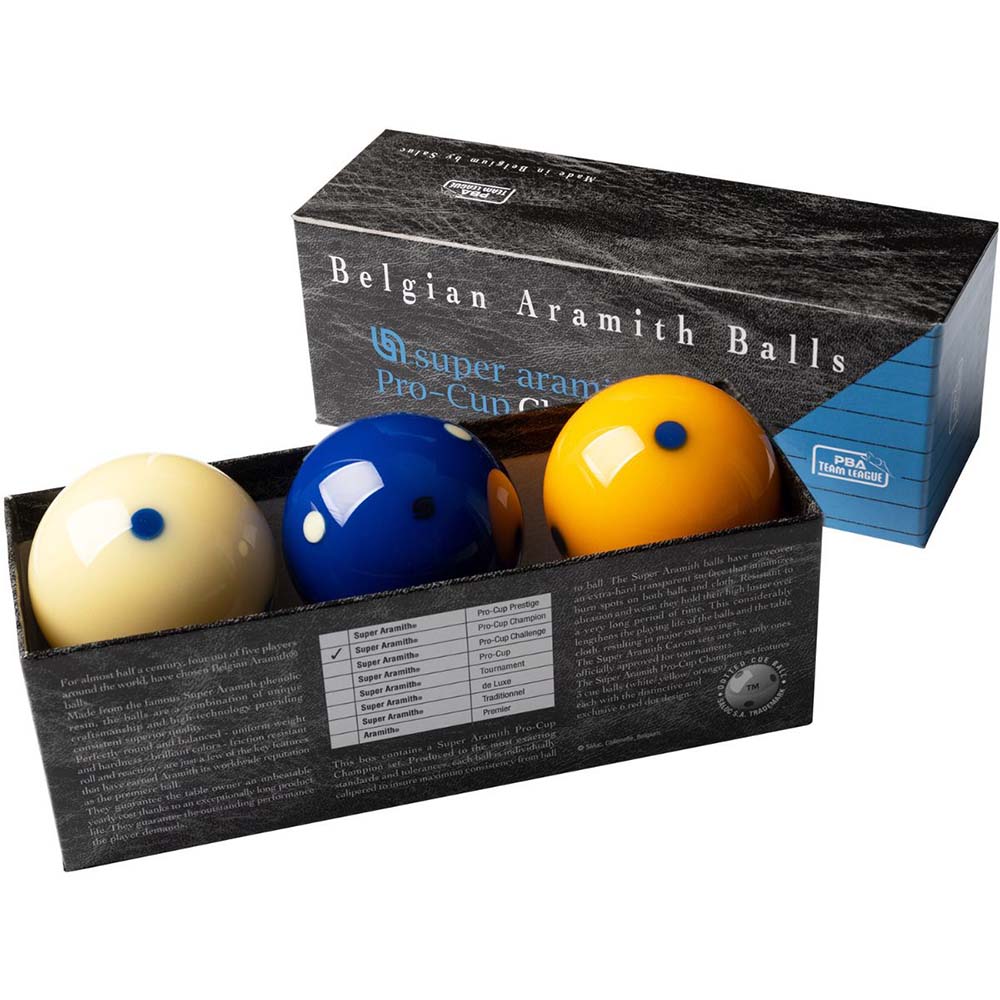 Juego Bolas Billar Carambola Super Aramith Pro-Cup Champion