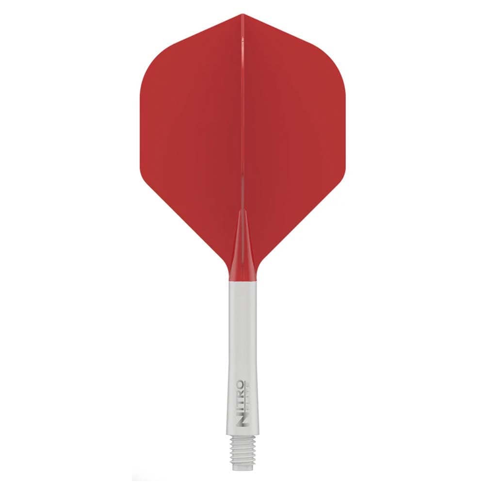 Plumas Red Dragon Nitro Flite System White Red NO2 Medium