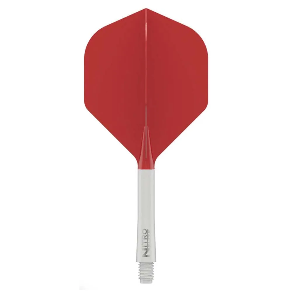 Plumas Red Dragon Nitro Flite System White Red NO2 Short