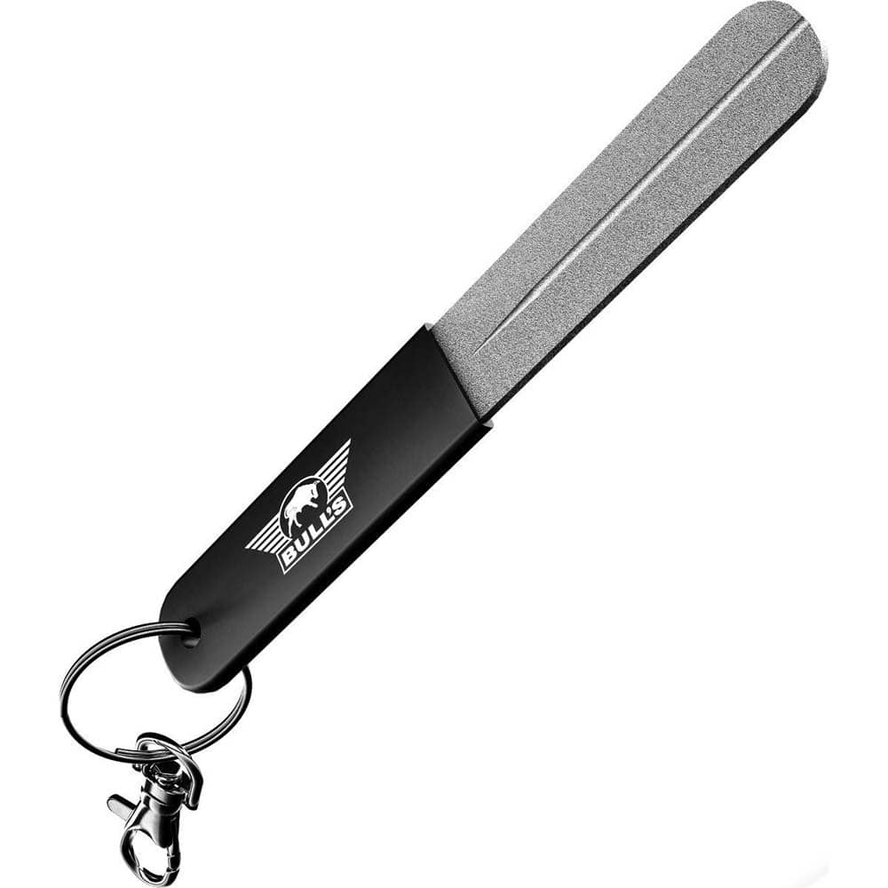 Afilador De Mano Plano Y Ranurado Bulls Con Llavero