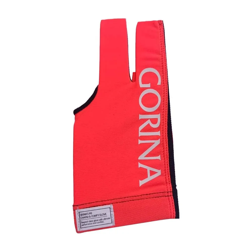 Guante Billar Gorina Diestro Naranja S