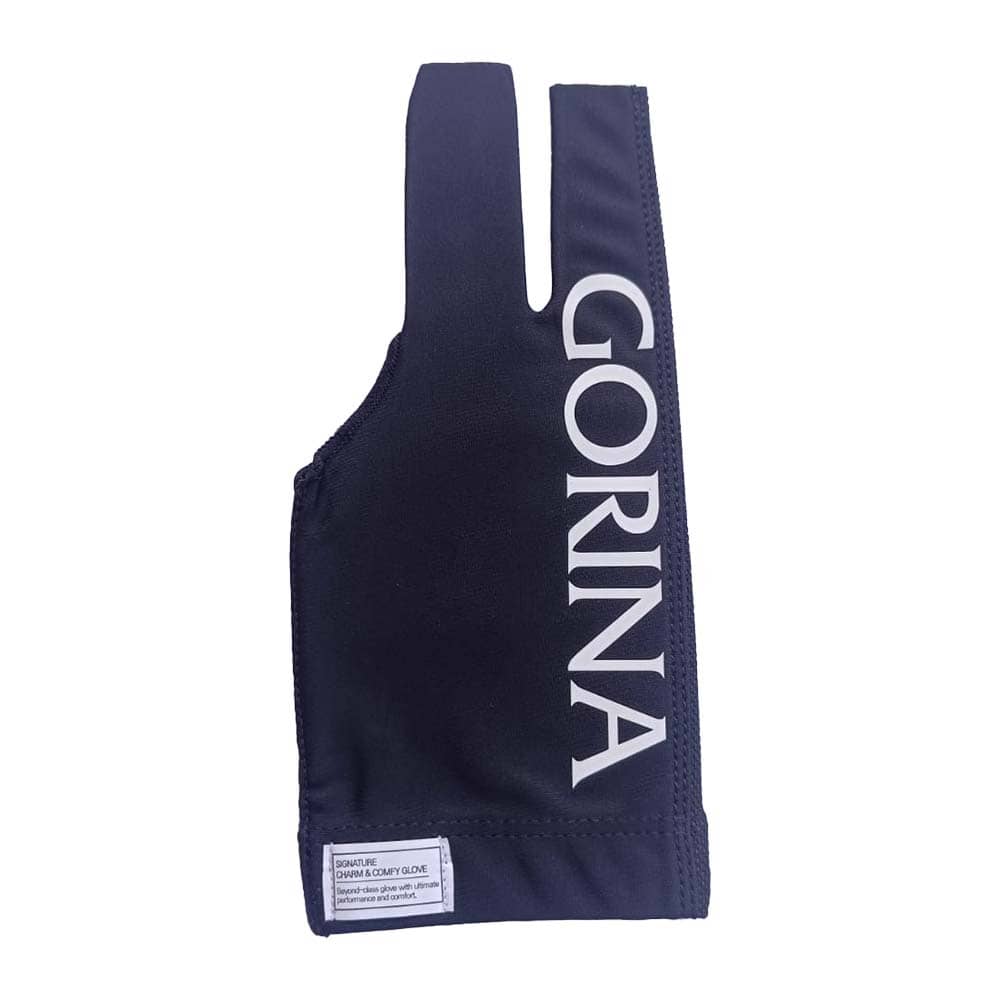 Guante Billar Gorina Diestro Negro S