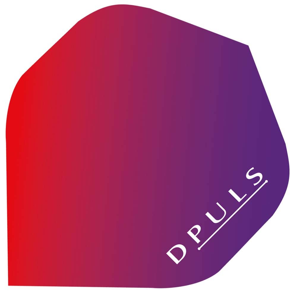 Plumas Bulls Darts DE Dpuls Standard Morado y Rojo