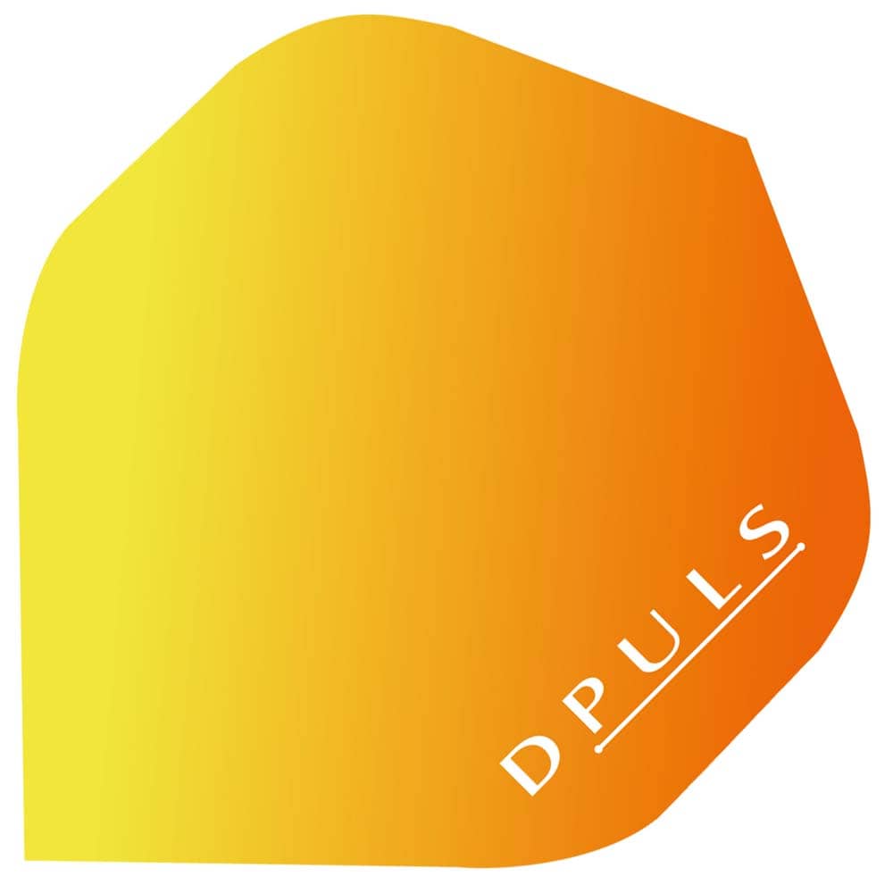 Plumas Bulls Darts DE Dpuls Standard Amarillo y Naranja