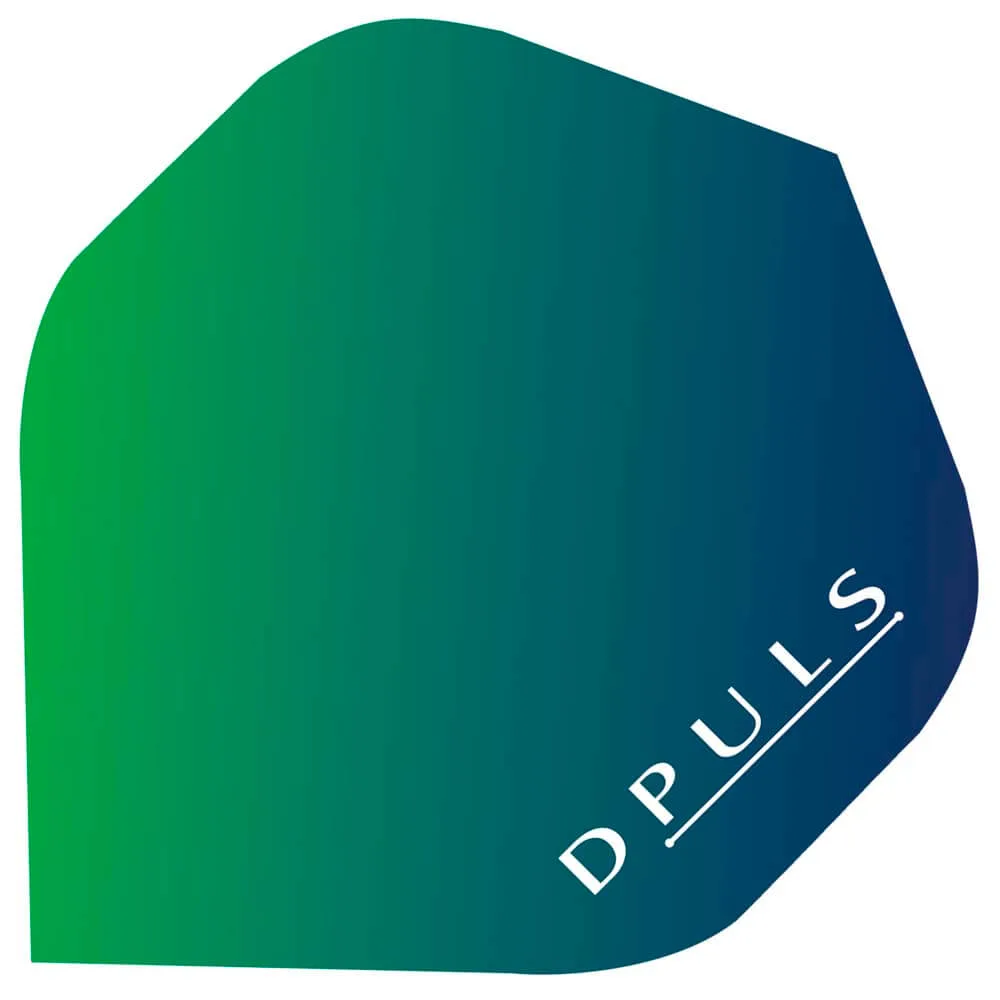 Plumas Bulls Darts DE Dpuls Standard Azul y Verde